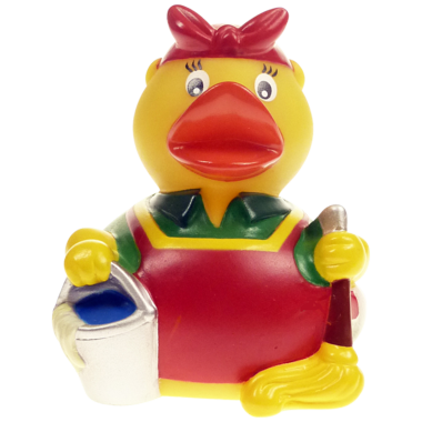 Badeente Putz Perle  8cm