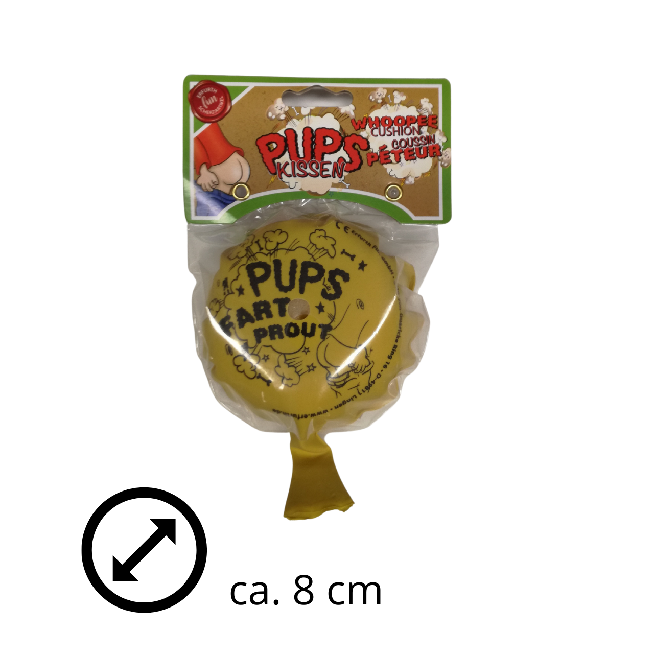 MINI Pfurz Kissen selbstaufblasend