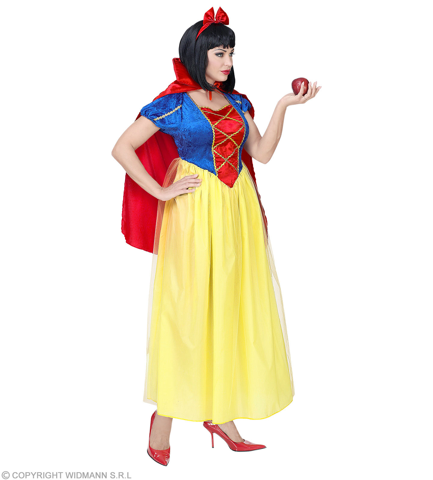 Schnewittchen Kleid lang  S