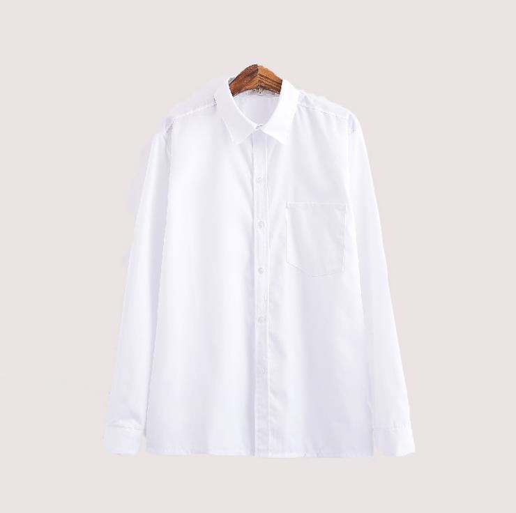 Hemd Weiß Langarm für Kinder Gr.150