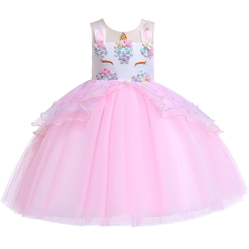Rose Prinzessin Kleid Gr. 128
