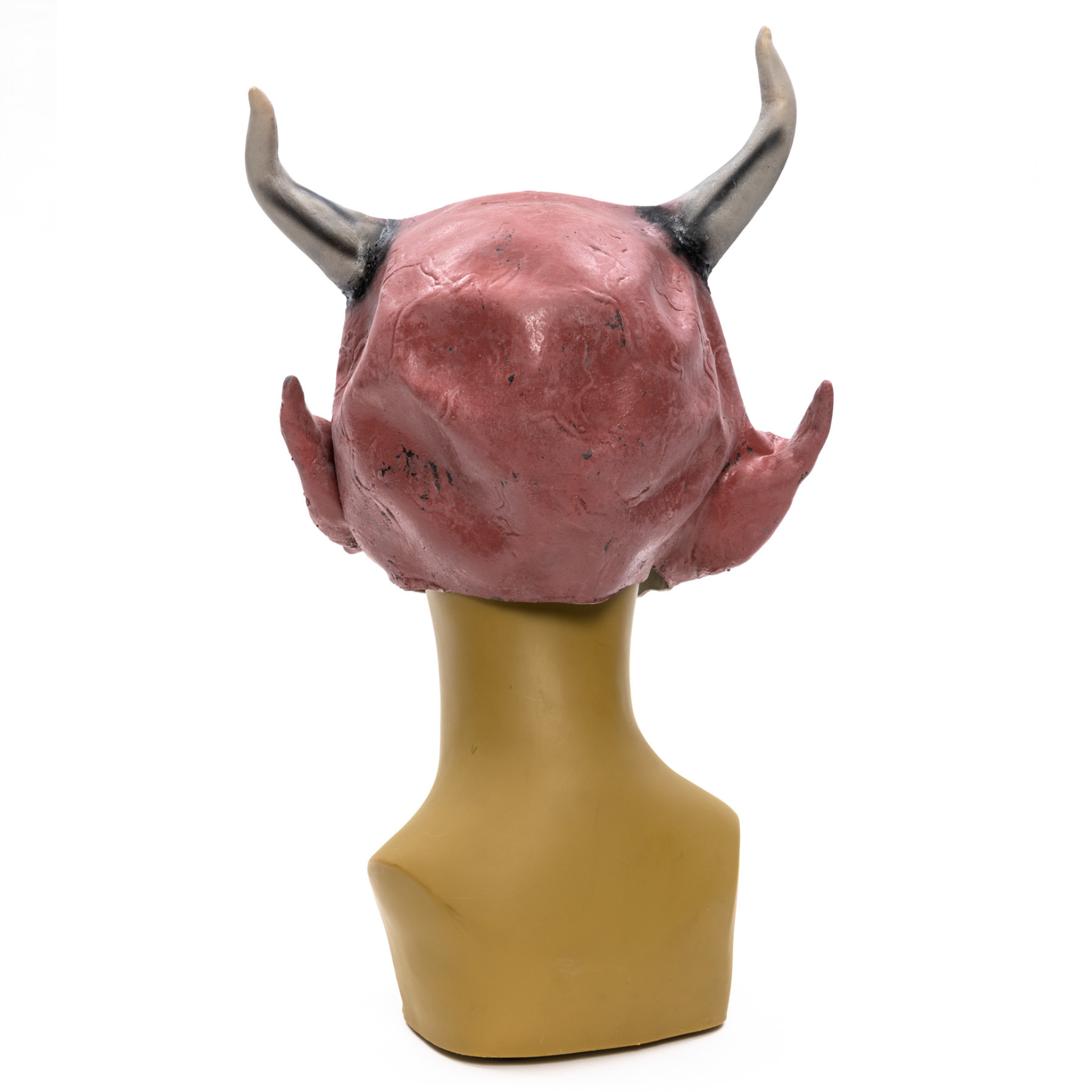 Teufel - Krampus Maske "Dämon" mit Hörnern