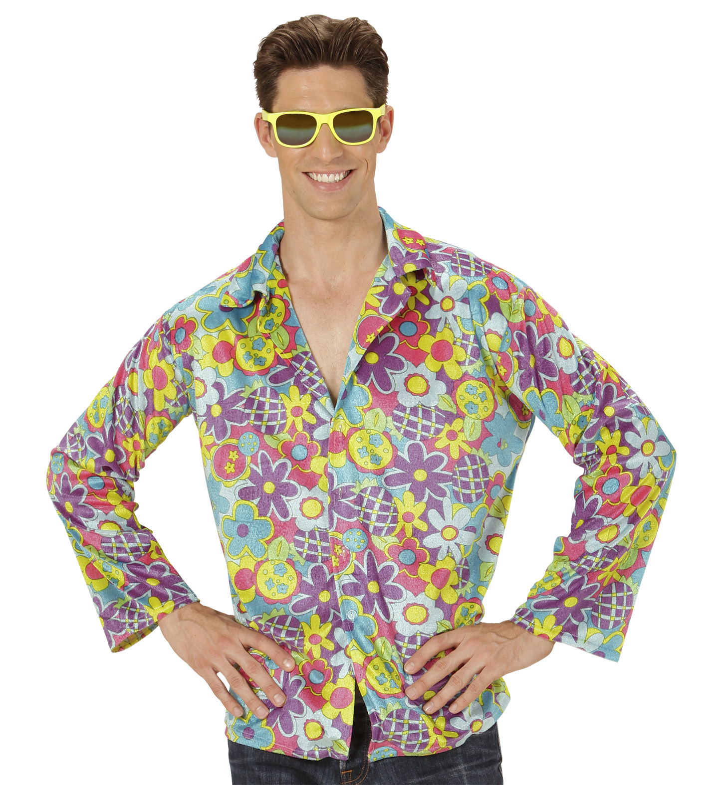 Flower Hippie Hemd M/L