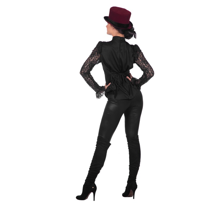 Schwarze Spitzenblue  Victoria  Gr.40