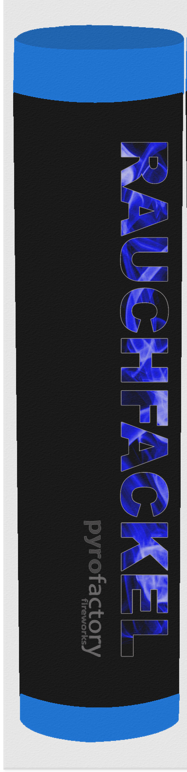 Rauchfackel BLAU ca. 60 Sekunden