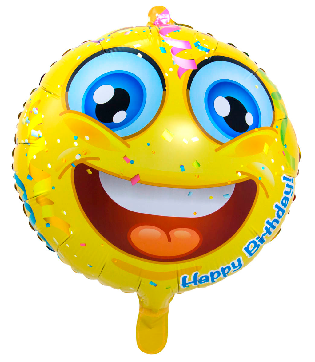 Folienballon 17"  HB Smile Emotion