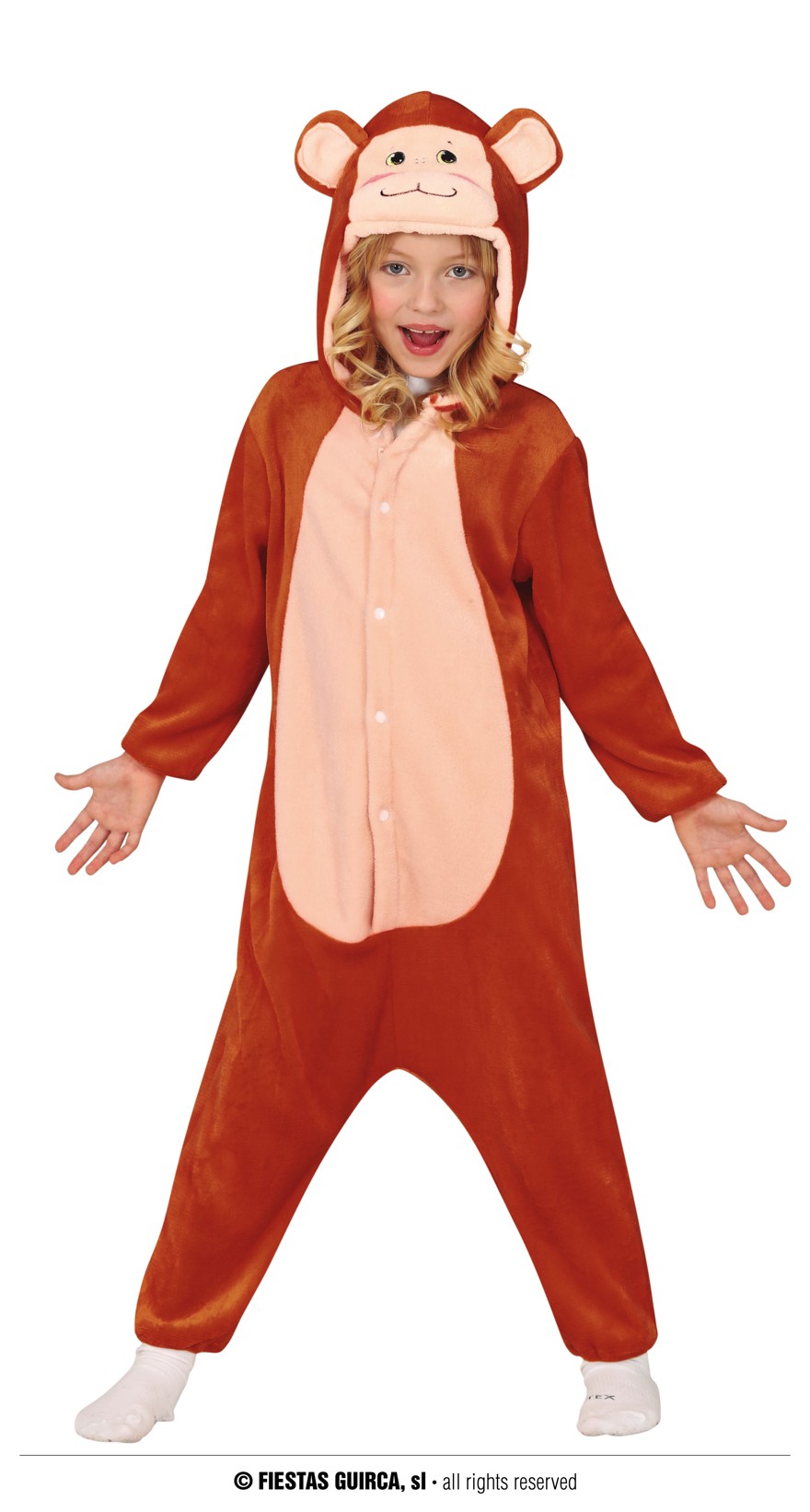 Affen Overall 7-9 Jahre