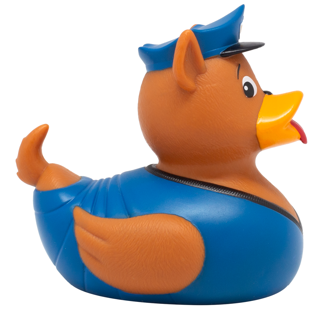 Polizeihund  Badeente ca. 8,5cm