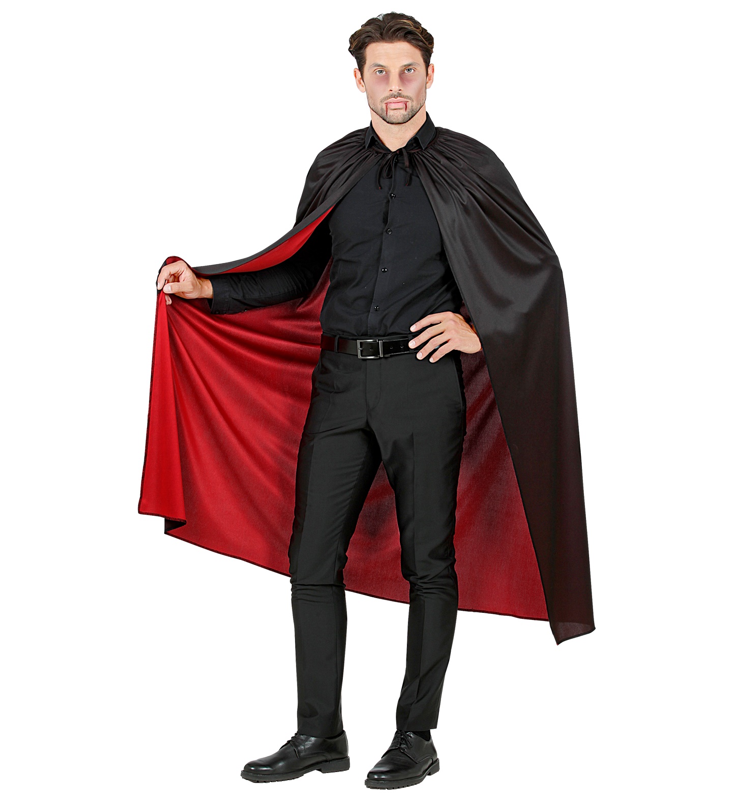 Schwarz-Roter Wendeumhang  ca.130cm