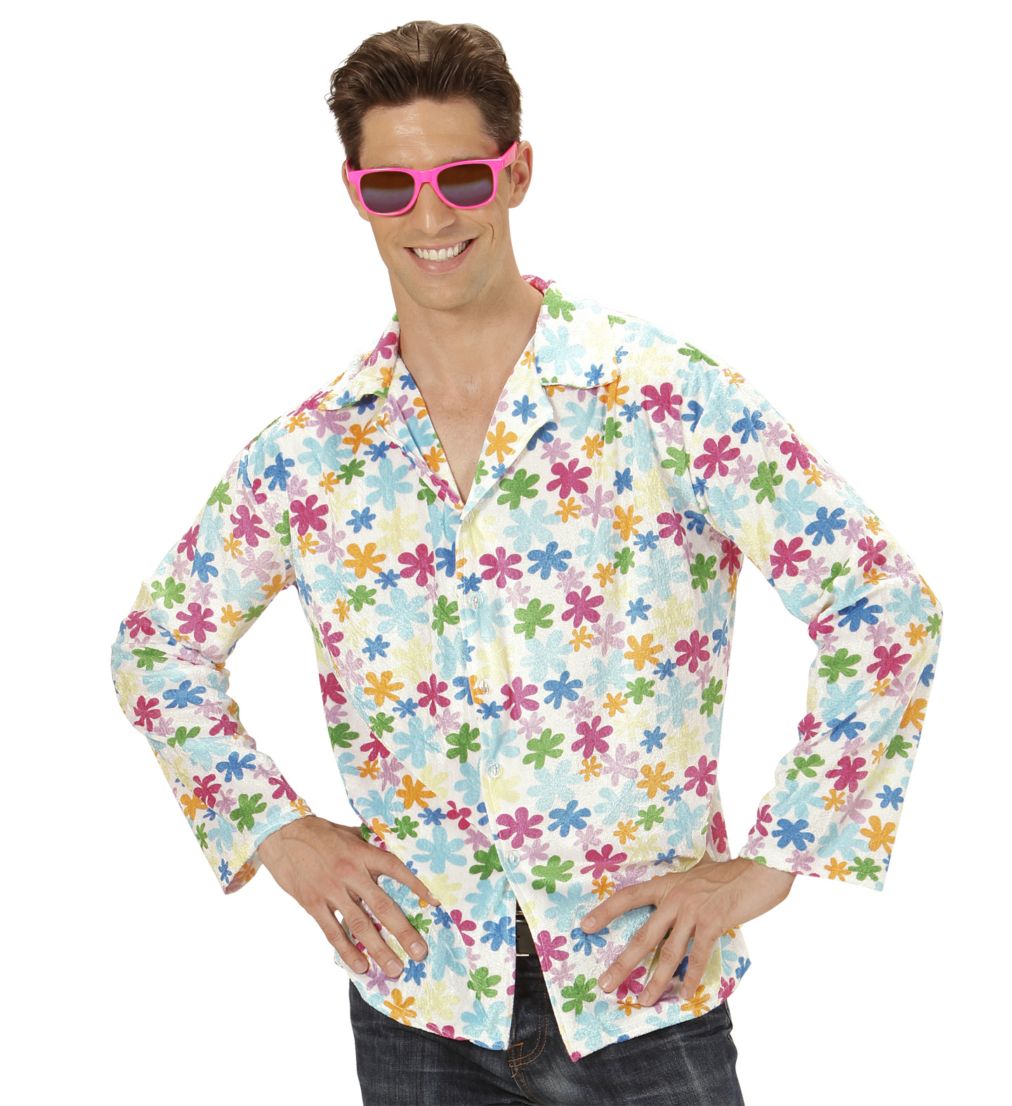 Flower Hippie Hemd M/L