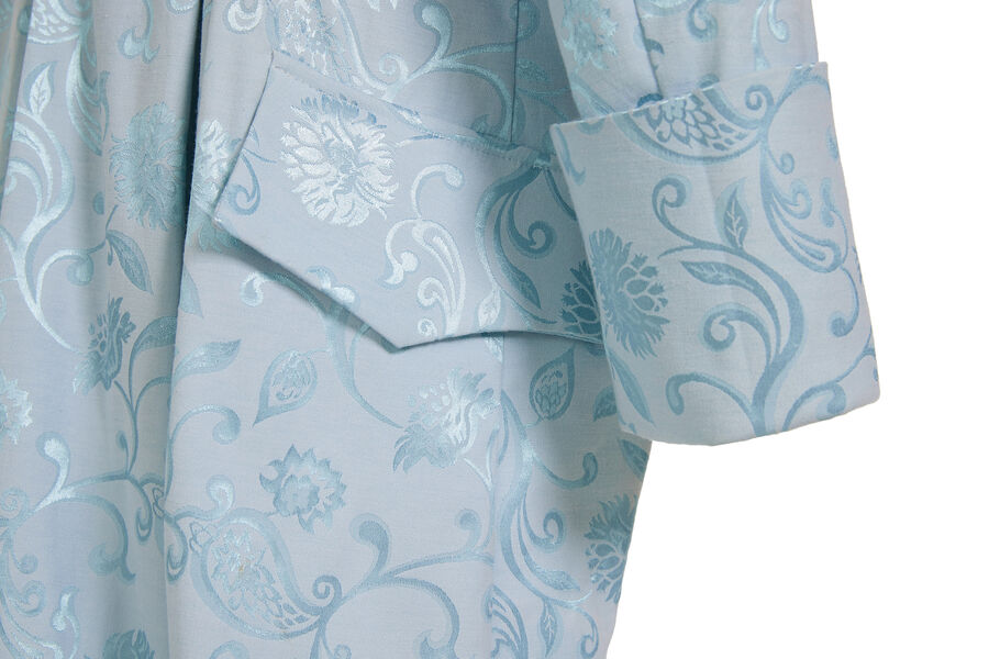 Historischer Mantel hellblau  L   Gr.50/52 deluxe