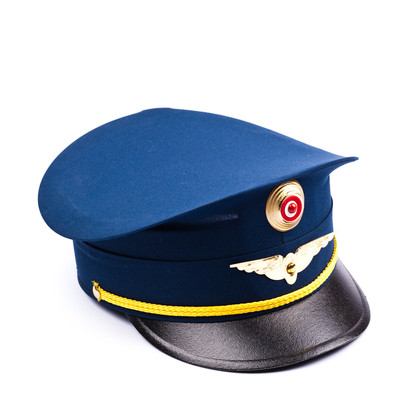 Schaffnermütze blau für Kinder