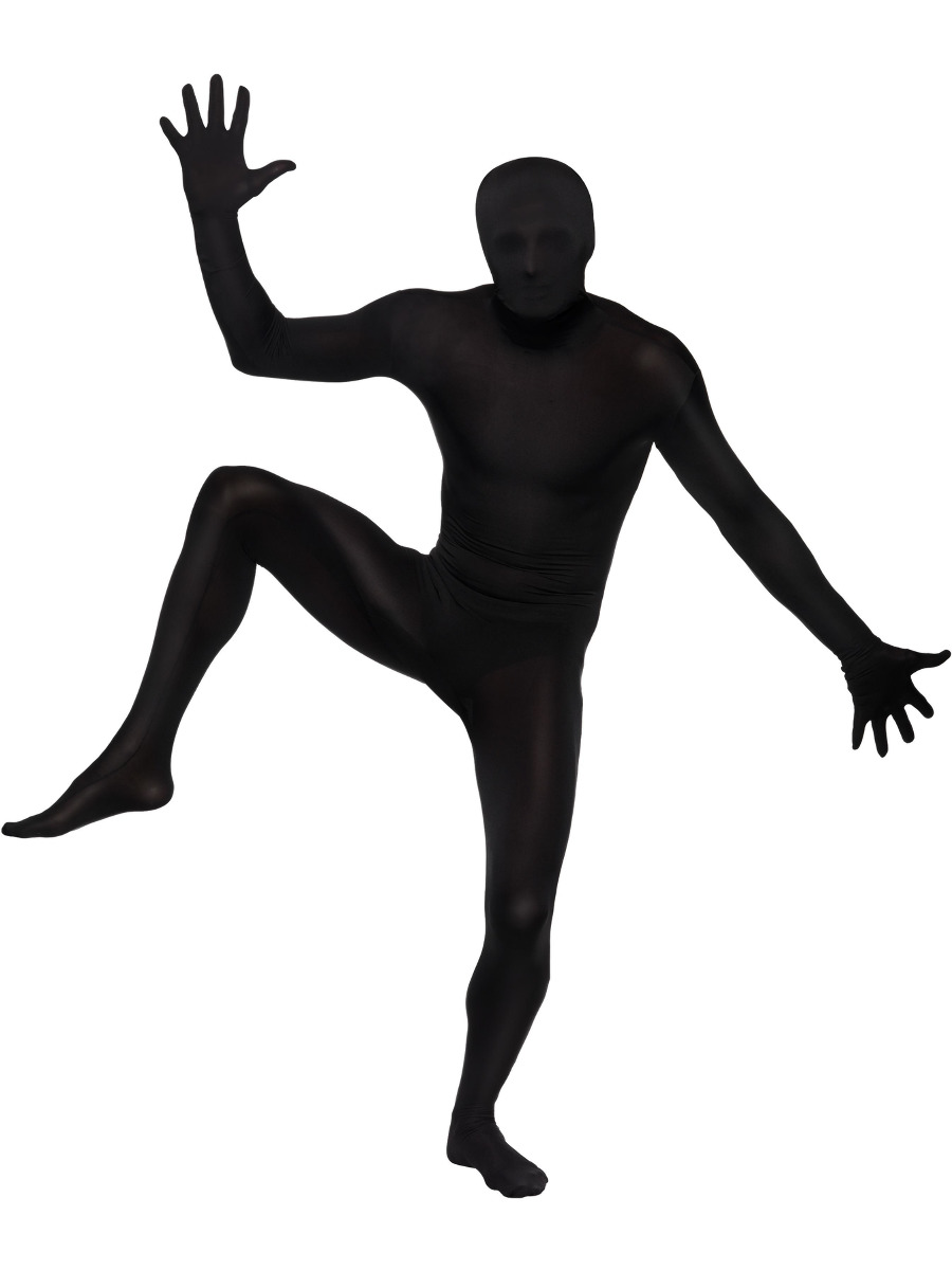 Schwarzer Ganzkörperanzug LARGE  *)