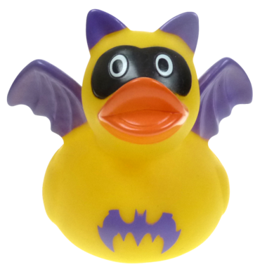 "Batmään" Badeente  8cm