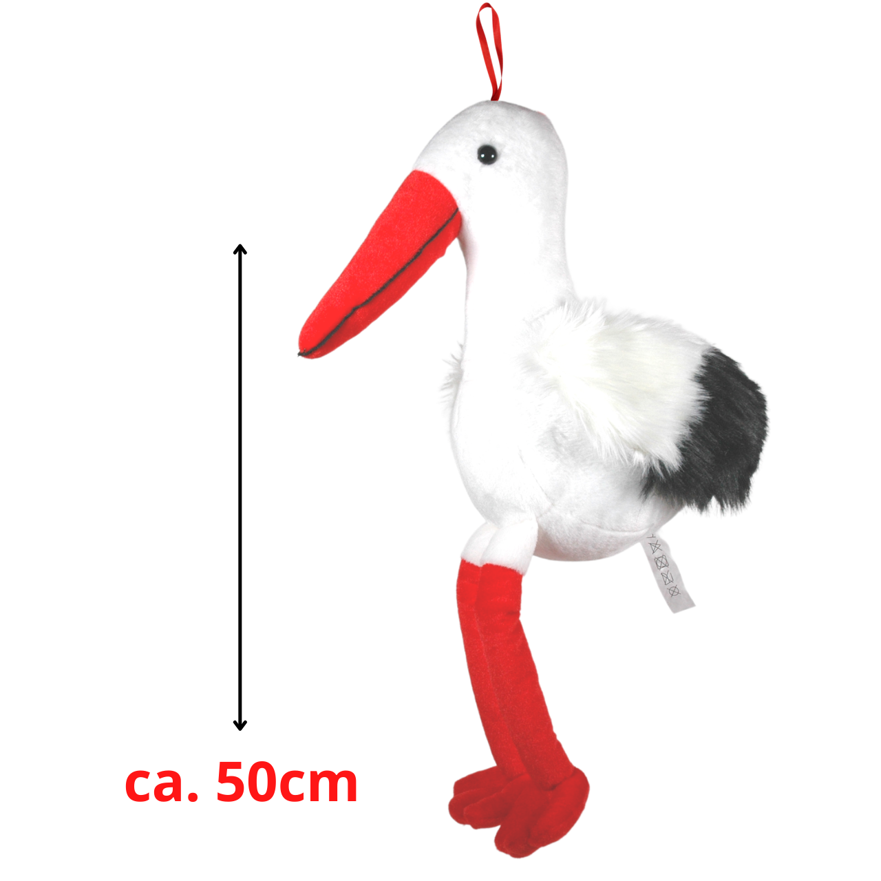 Plüsch Storch ca. 50cm