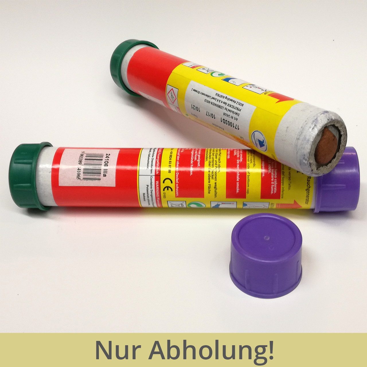 Handrauchfackel violett Brenndauer ca. 50sec *)