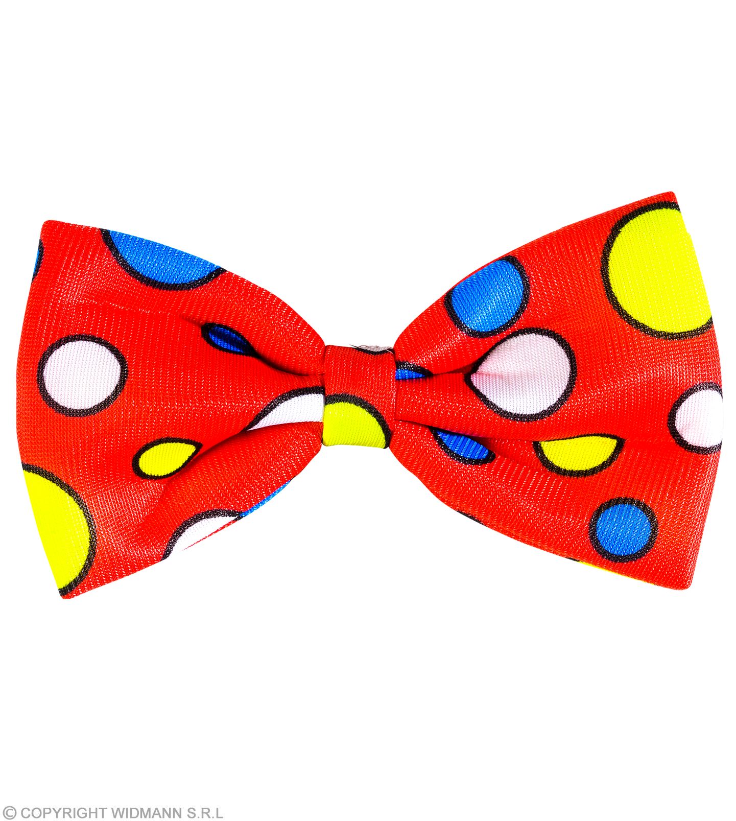 Clown Maschen  rot mit Punkten