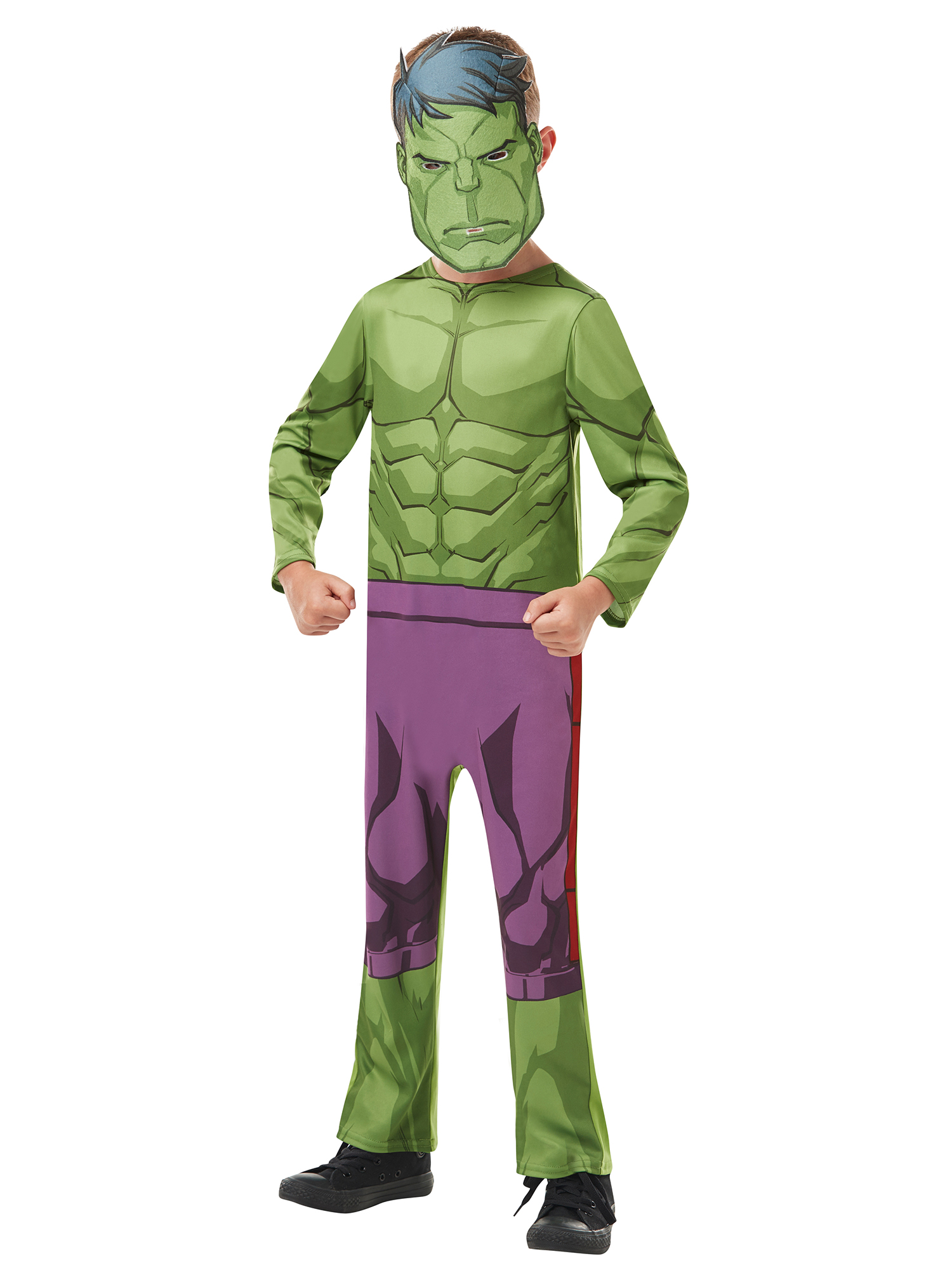 HULK Overall Gr.128 - 7-8 Jahre mit Maske