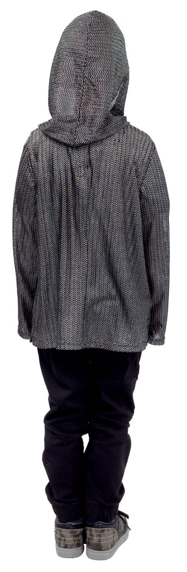 Ritter Kettenhemd Set silber Gr. 140