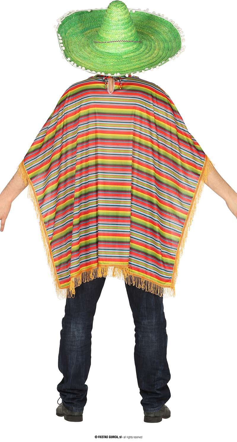 Mexikanischer Poncho  52/54  L