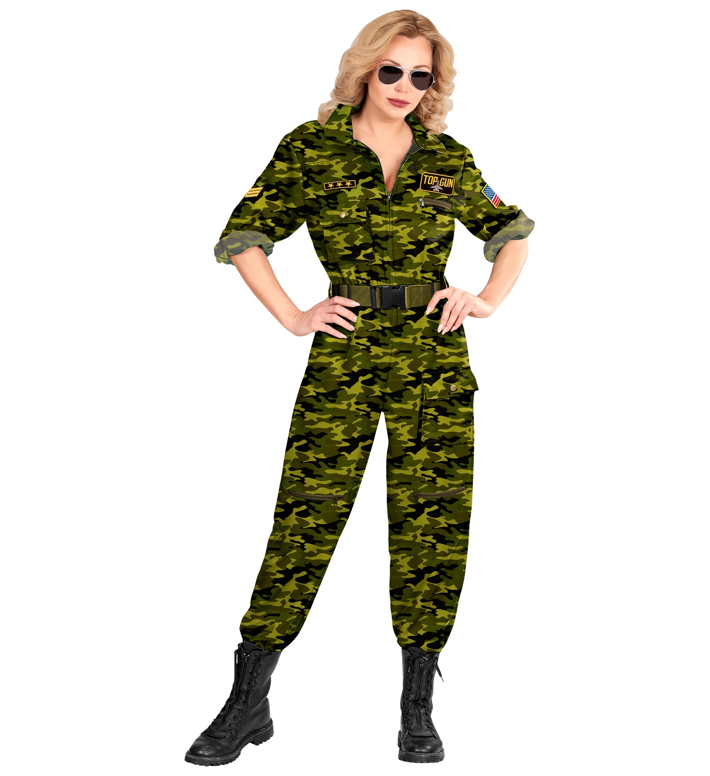 Army Overall für Damen SMALL camouflage