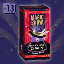 Zaubertrick Nr. 13 "Durchbohrter Zylinder " Magic Show