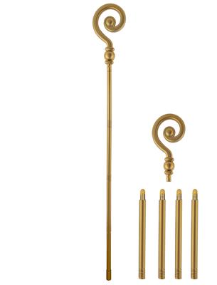 Nikolo Stab aus Kunststoff teilbar ca. 155cm