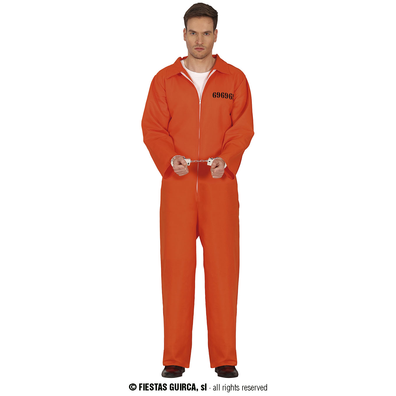 Sträfling Overall orange  52/54  LARGE