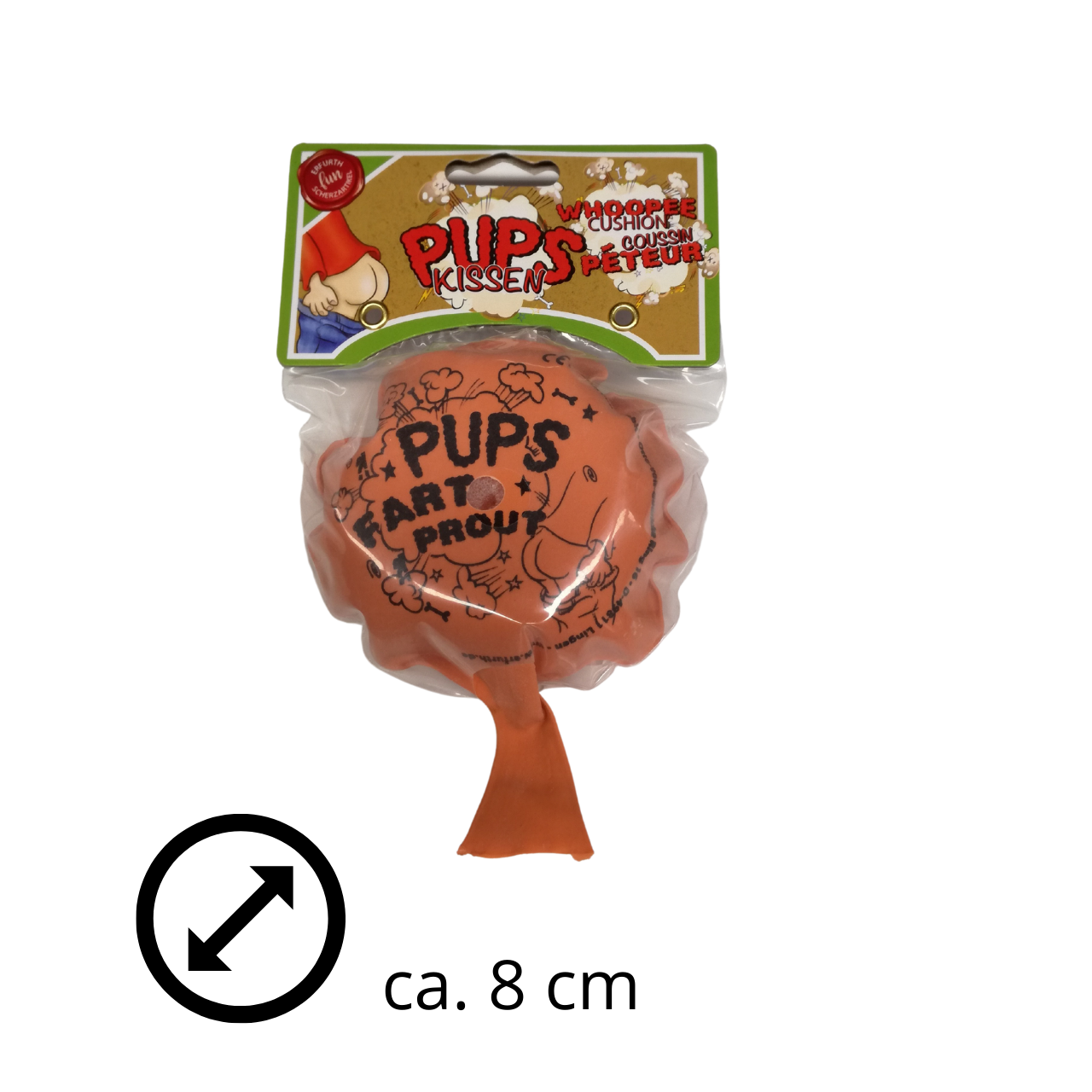 MINI Pfurz Kissen selbstaufblasend