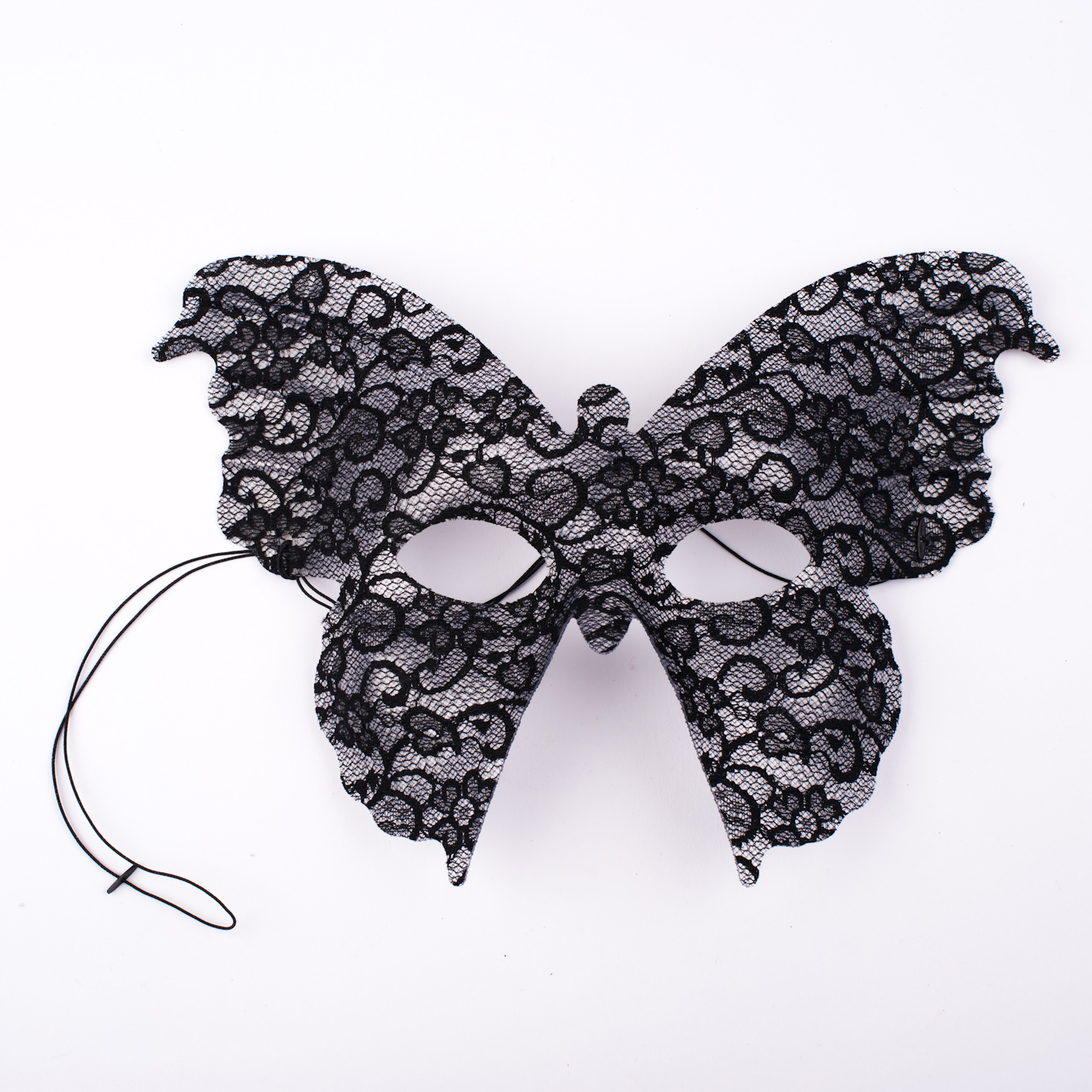 Schmetteriling Maske spitze-schwarz