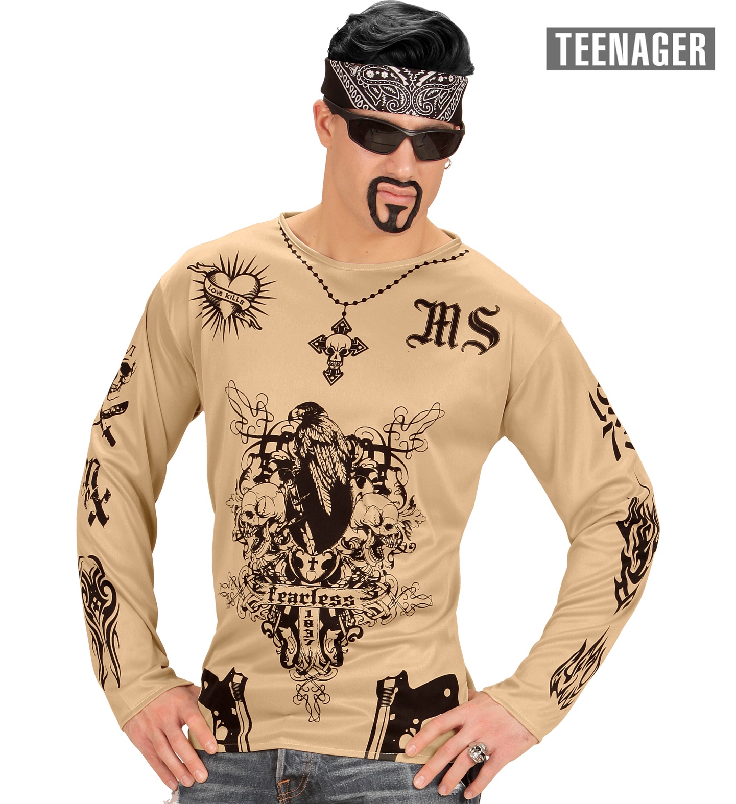 Tattoo Shirt   Teenager Größe