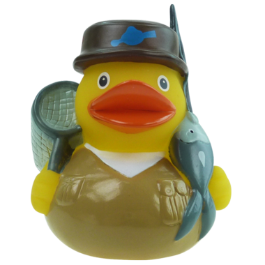 Angler Badeente  8cm