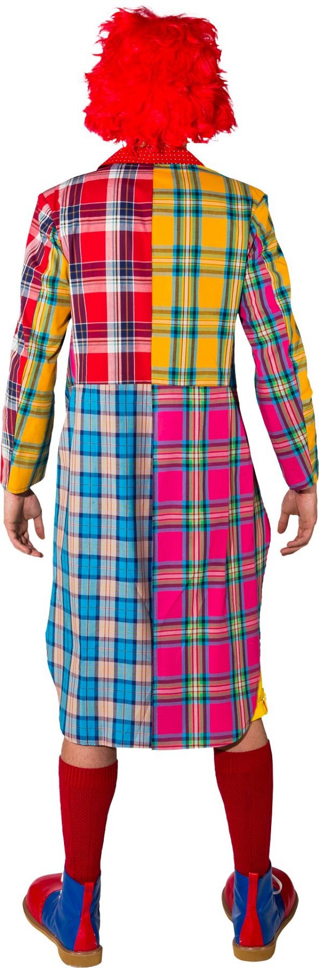 Clown Frack bunt-karriert G.52/54