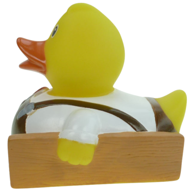 Tischler Badeente 8cm