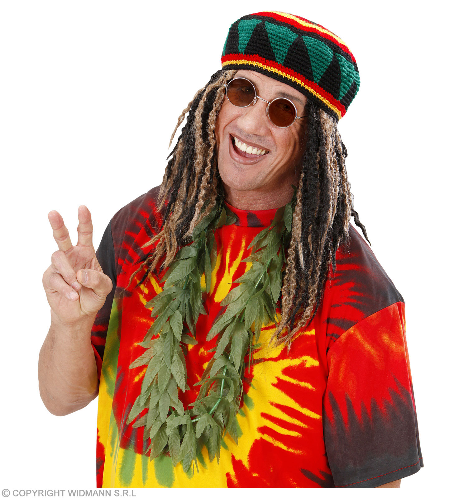 Kette m.Hanfblättern