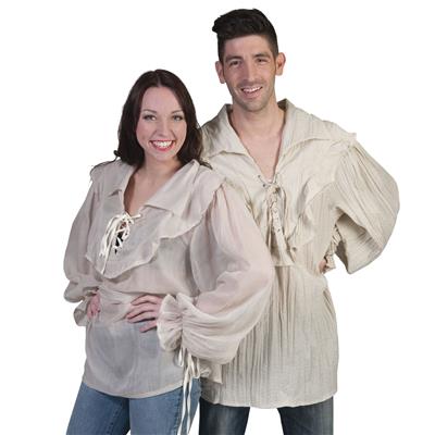 Ritter/Piraten Hemd   beige  M/L