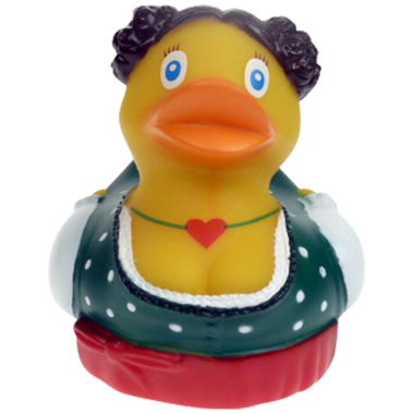 Dirndl Badeente Traudl  8cm