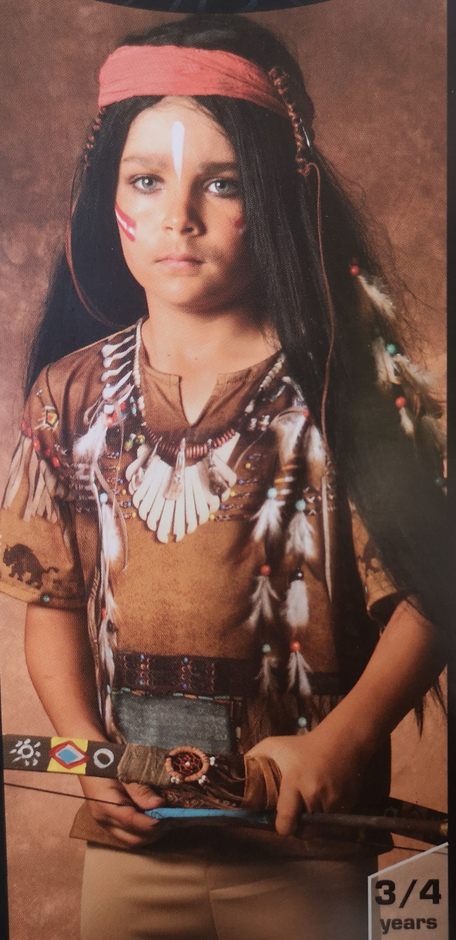 T-Shirt Indianer  7/8 Jahre