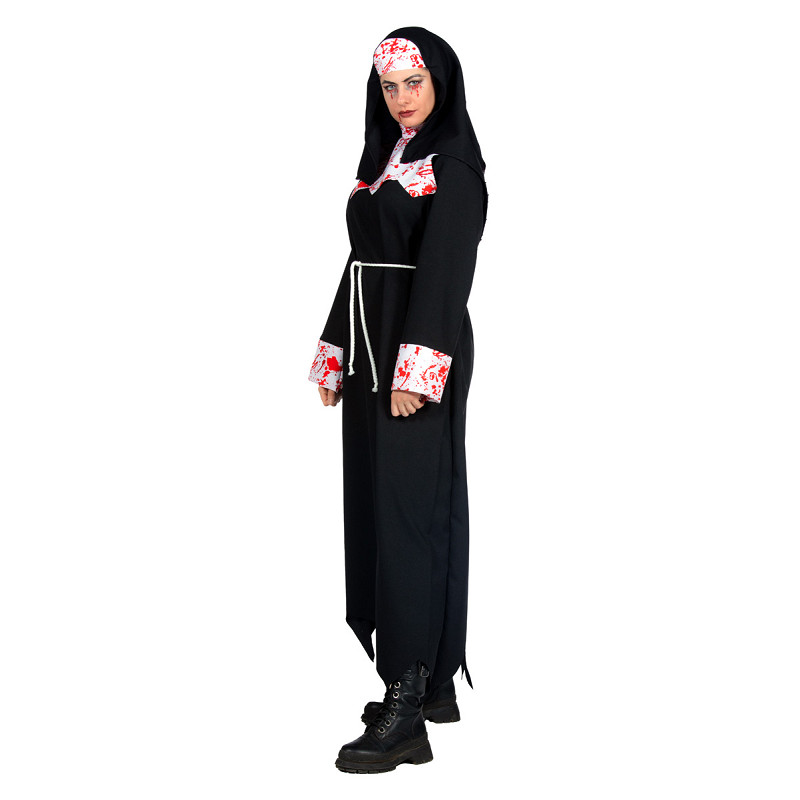 Horror Nonne Gr. 42 m. Blutflecken