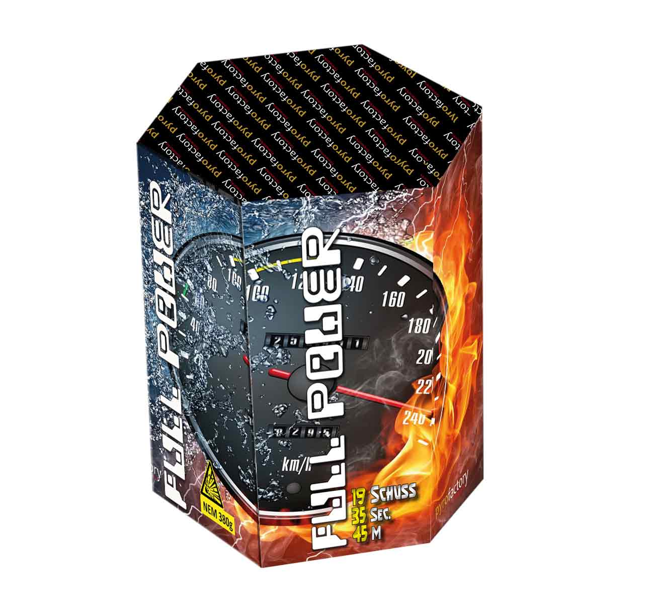 Feuerwerk Batterie FULL POWER 19Schuss