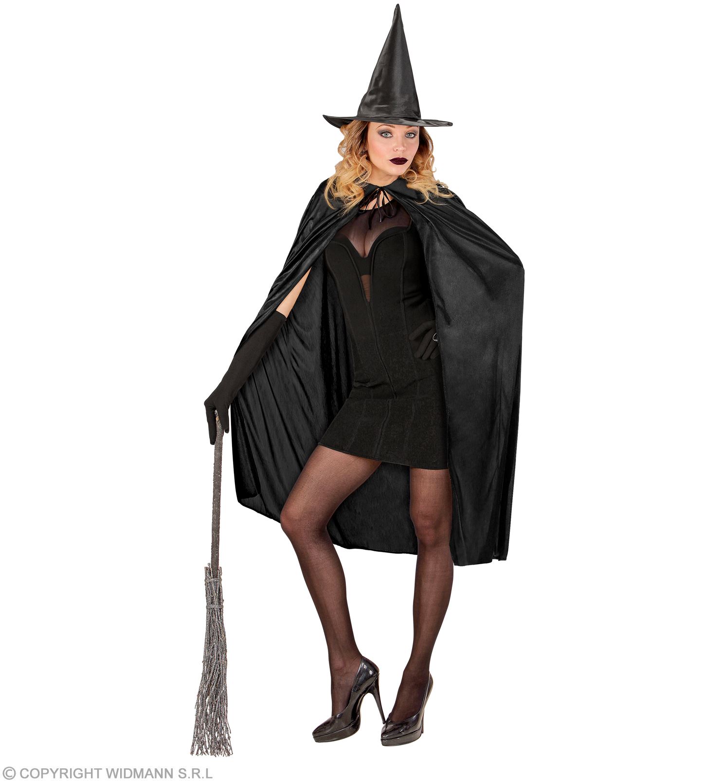 Dracula Umhang  f. Erw m.Kragen