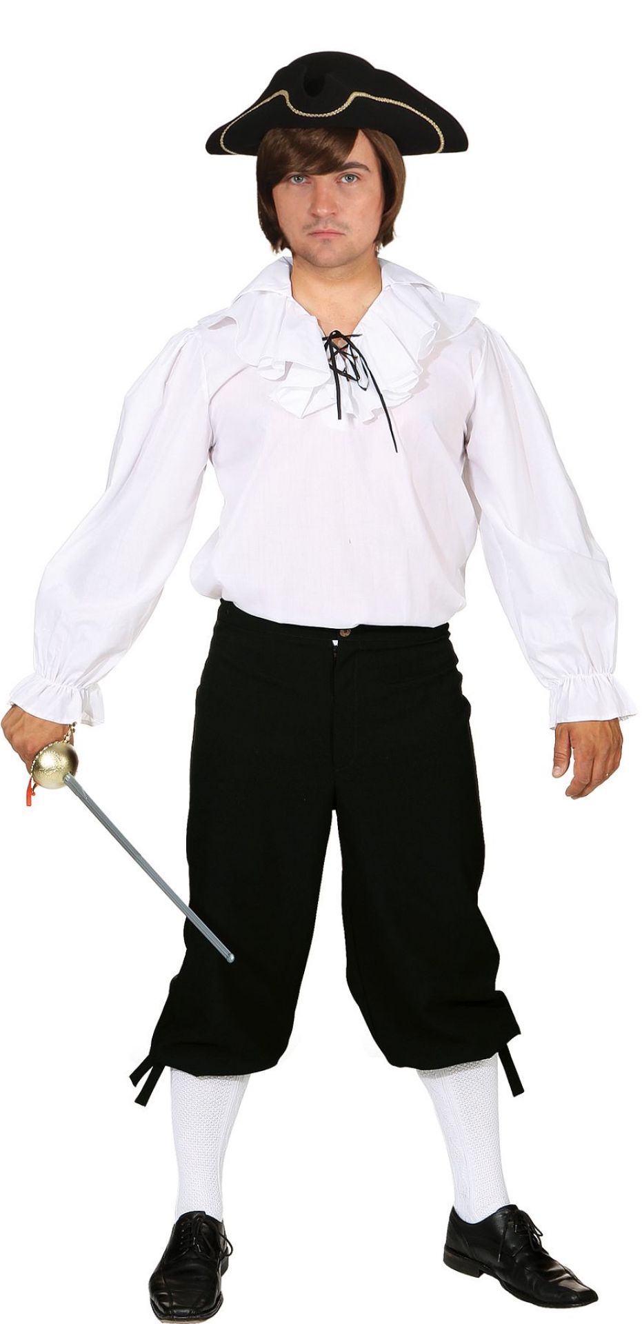 Kniebundhose schwarz Gr. 54/56