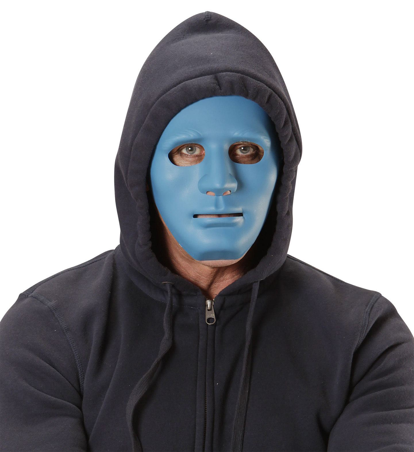 Maske ganzes Gesicht blau