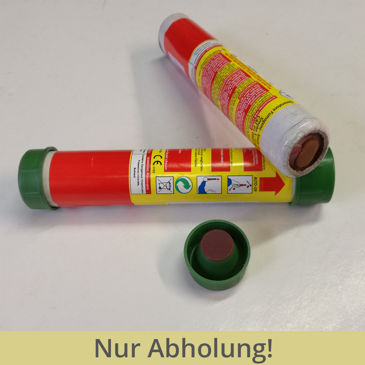 Handrauchfackel grün Brenndauer ca. 50sec