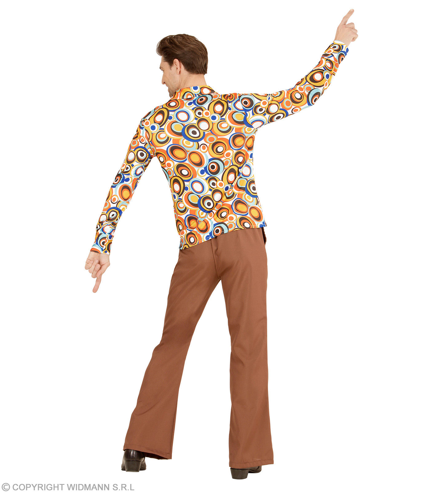 Groovy 70er Jahre Hemd L/XL