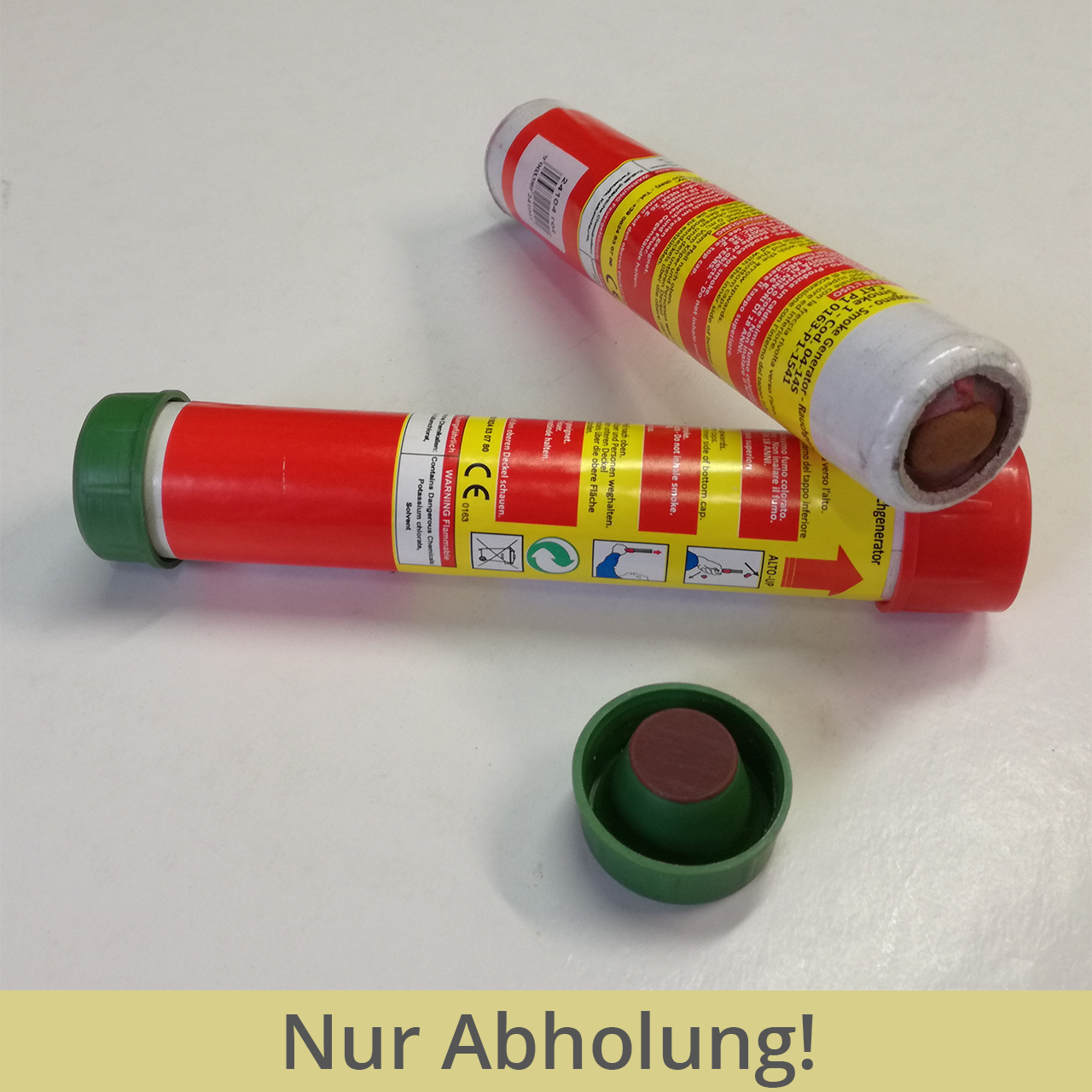 Handrauchfackel rot Brenndauer ca. 50sec