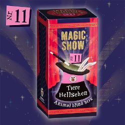 Zaubertrick Nr. 11 "Tiere Hellsehen"  Magic Show
