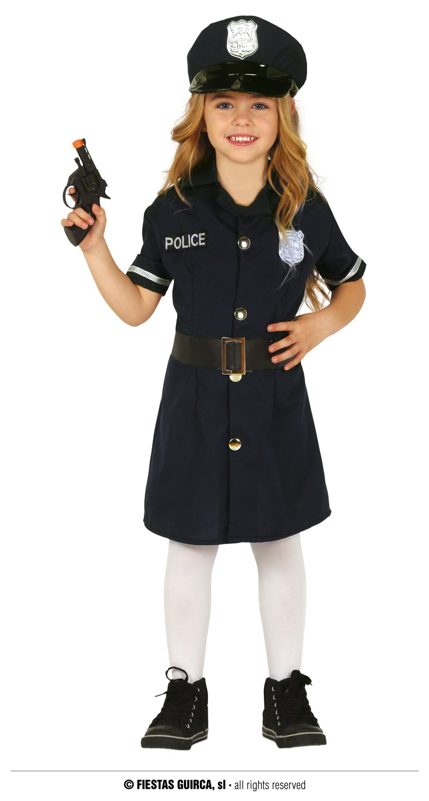 Police Girl Kleid  5-6 Jahre