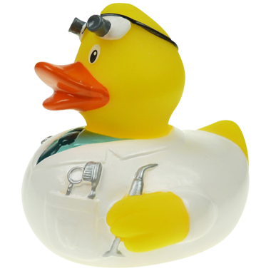 Zahnarzt Badeente   8cm
