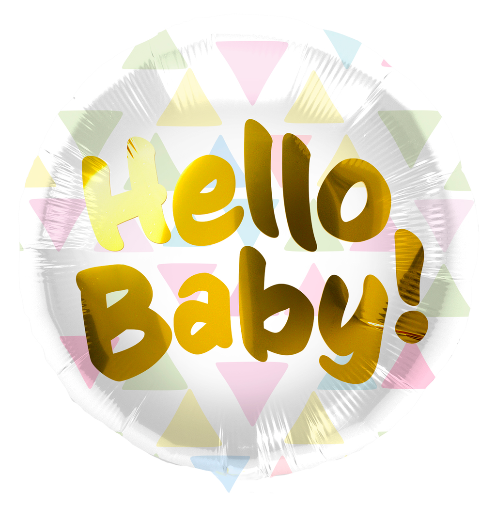 Folienballon Hello Baby  45cm